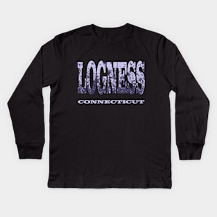 Logness Connecticut Kids Long Sleeve T-Shirt